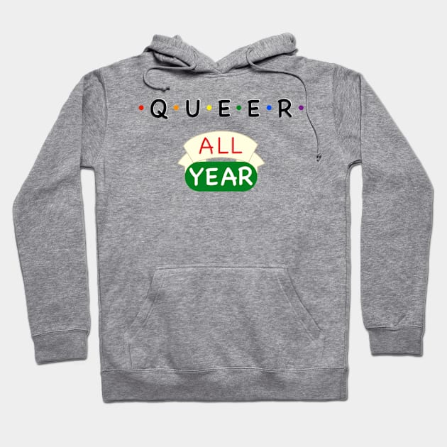 Friendly Queer Hoodie by Queer Life
